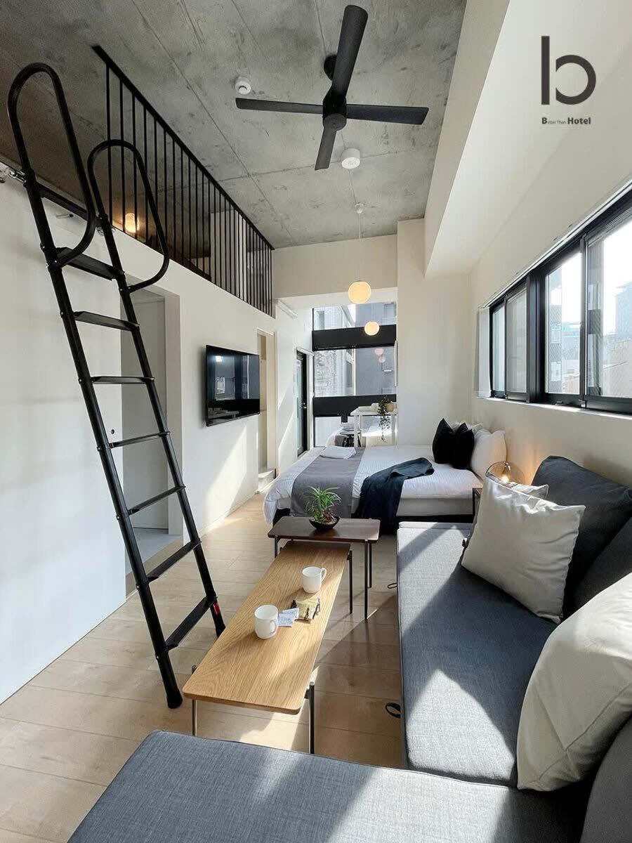 Bhotel Nekoyard - Bright Loft Studio 5 Min Walk To Peace Park & City Center Hiroshima Exterior photo